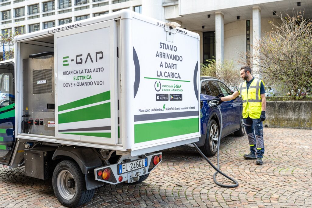 Ricarica auto elettriche a domicilio, E-Gap